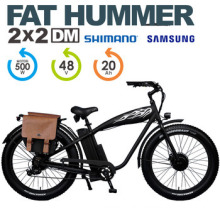 Hummer 2*2 Black Color Electric Mountain Bike